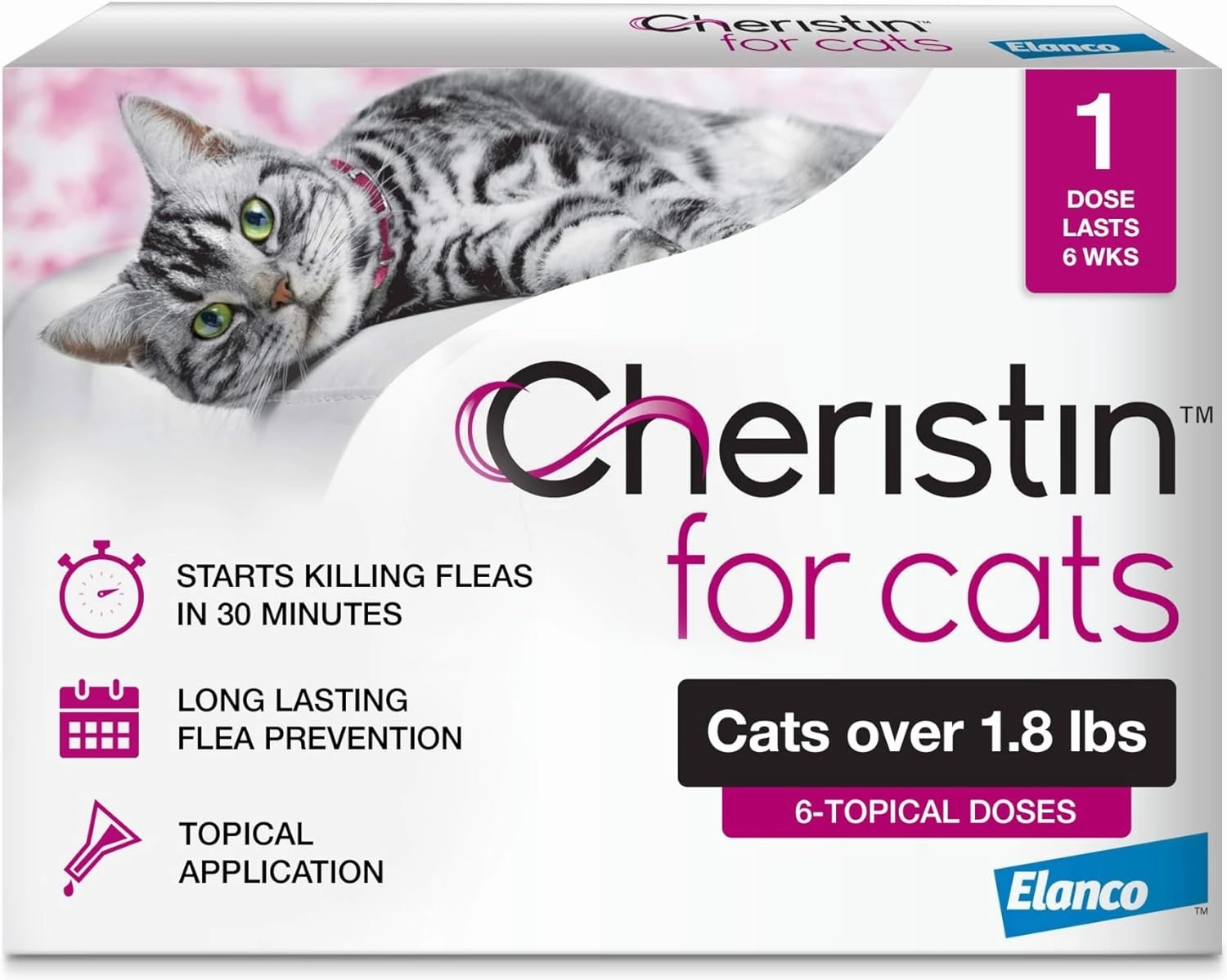 Cheristin Topical Flea Treatment for Cats