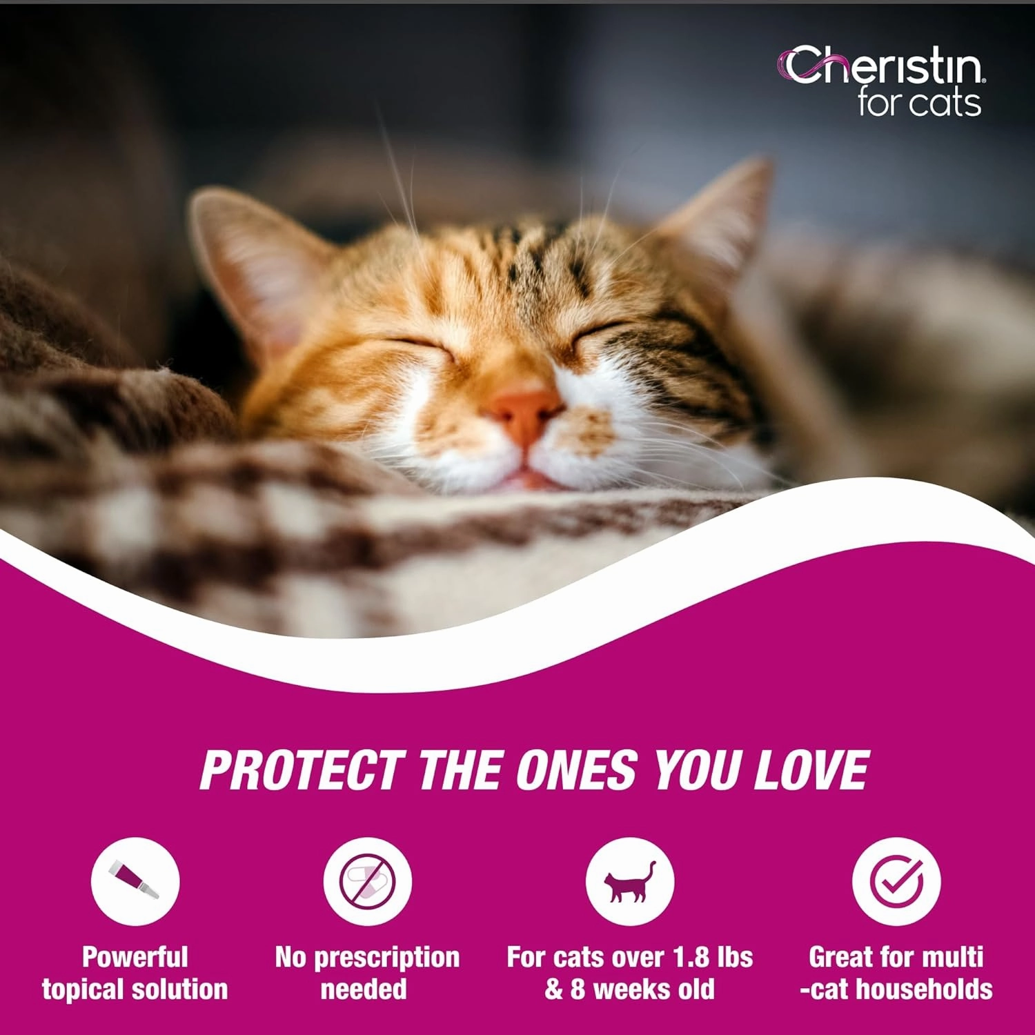 Cheristin Topical Flea Treatment for Cats