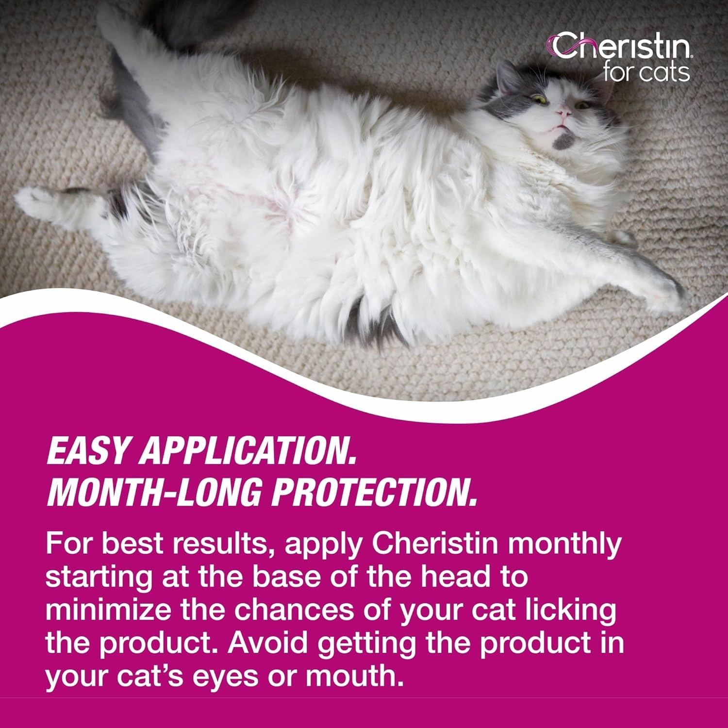 Cheristin Topical Flea Treatment for Cats