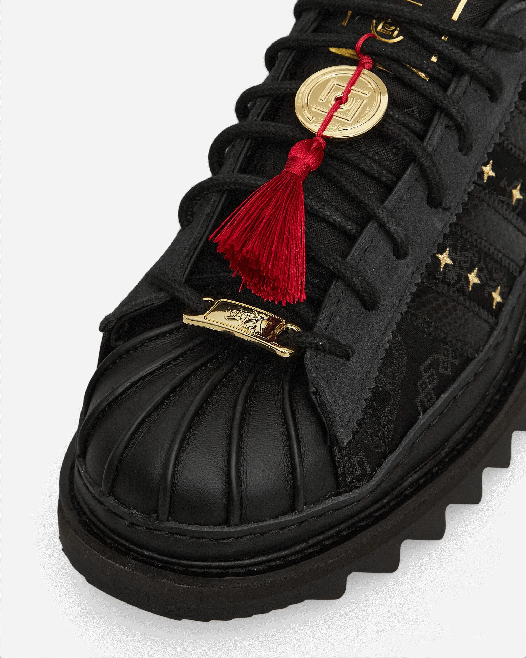 CLOT Par Edison Chen Superstar Sneakers Noir Fondamental