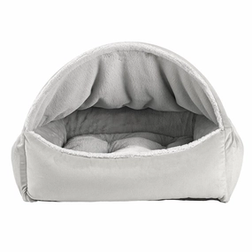 Cloud Dream Fur Canopy Dog Bed