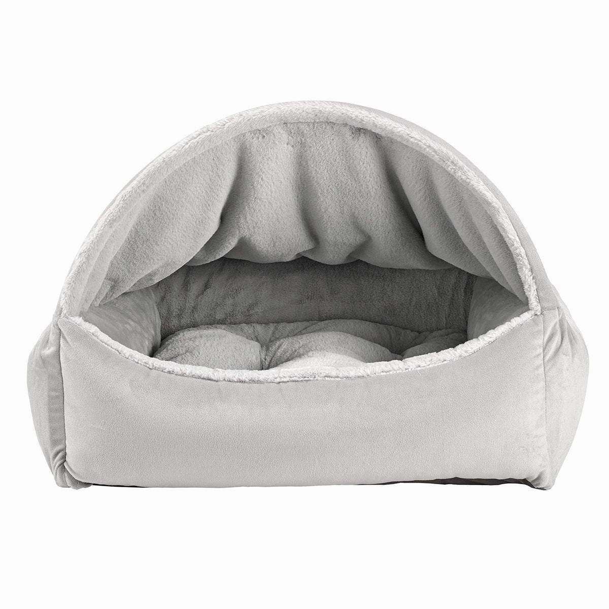 Cloud Dream Fur Canopy Dog Bed