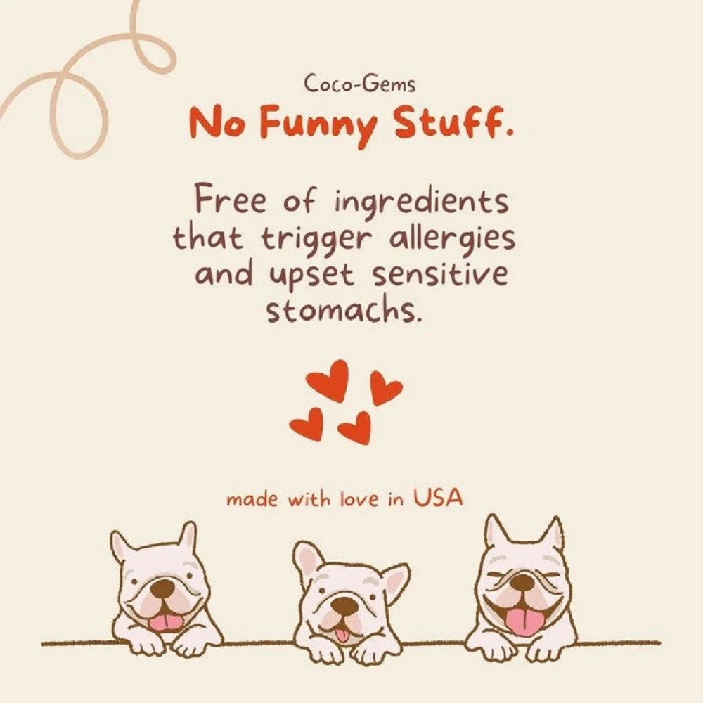 Coco-Gems Cranberry & Coconut Dog Training Treats