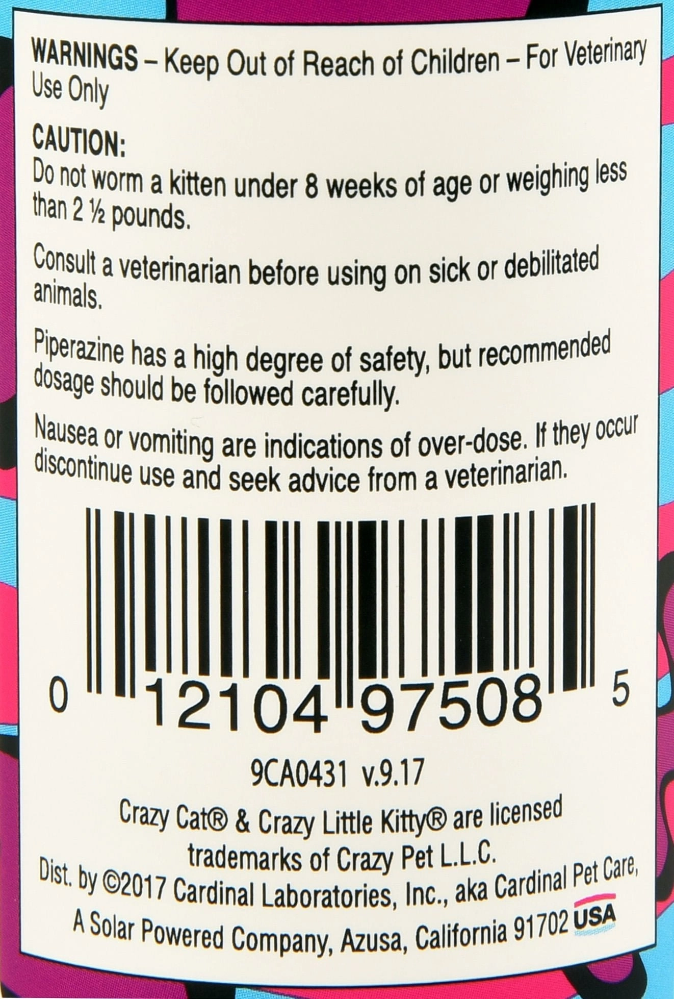 Crazy Little Kitty Wormer, 4 oz