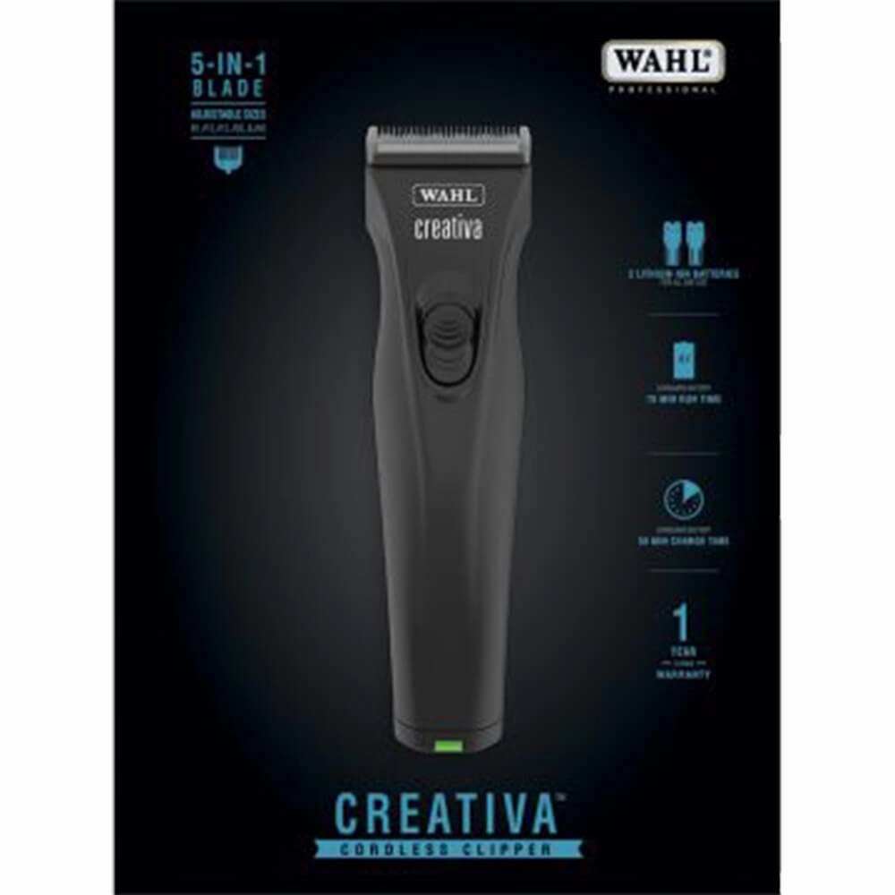 Creativa Cordless Clipper, Black