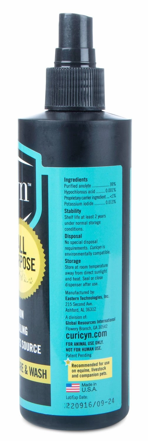 Curicyn Original Formula Wound Cleaner Skin Care Spray
