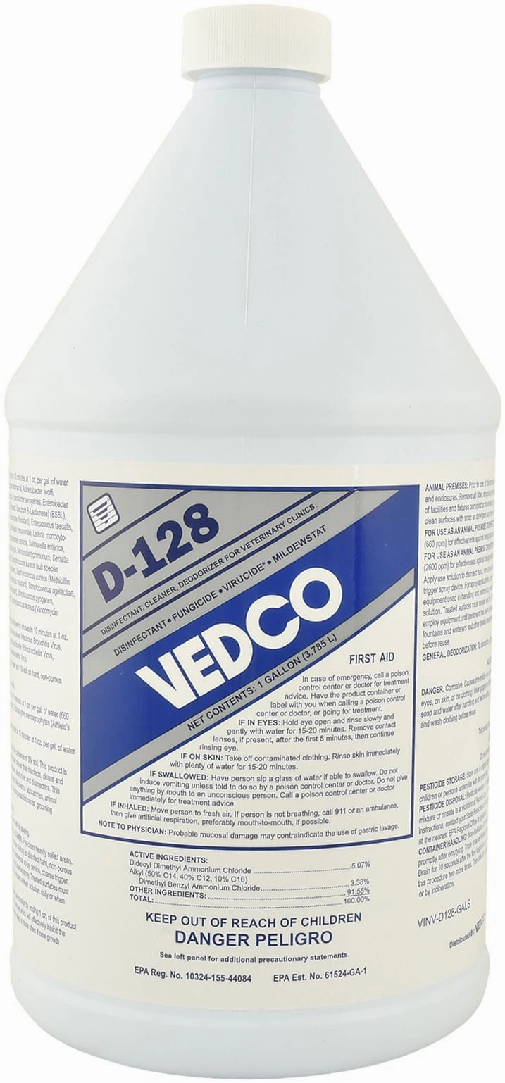 D-128 Disinfectant, gallon