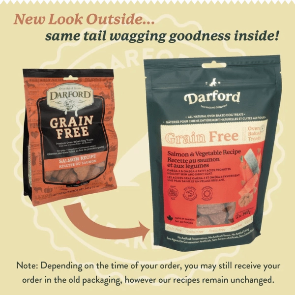 Darford Grain Free Salmon Recipe Oven-Baked Dog Treats