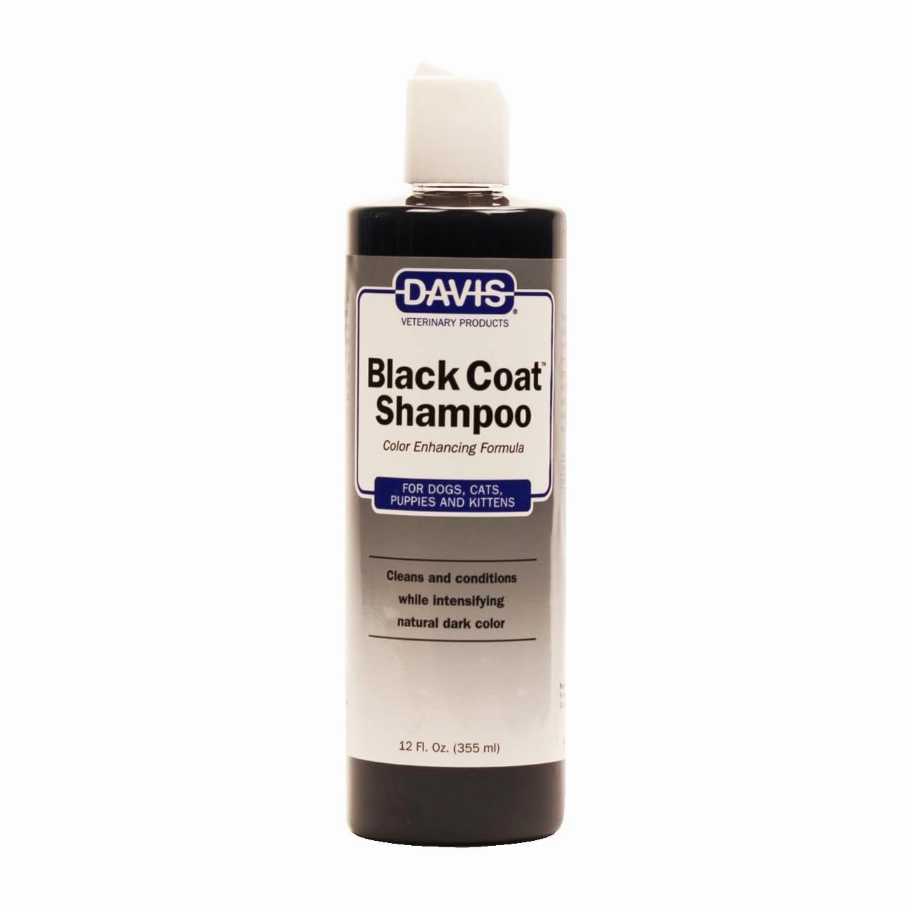 Davis Black Coat Shampoo for Dogs, Cats & Horses
