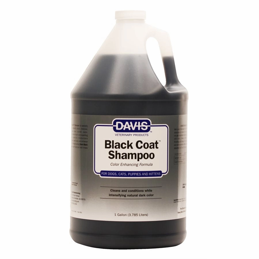 Davis Black Coat Shampoo for Dogs, Cats & Horses