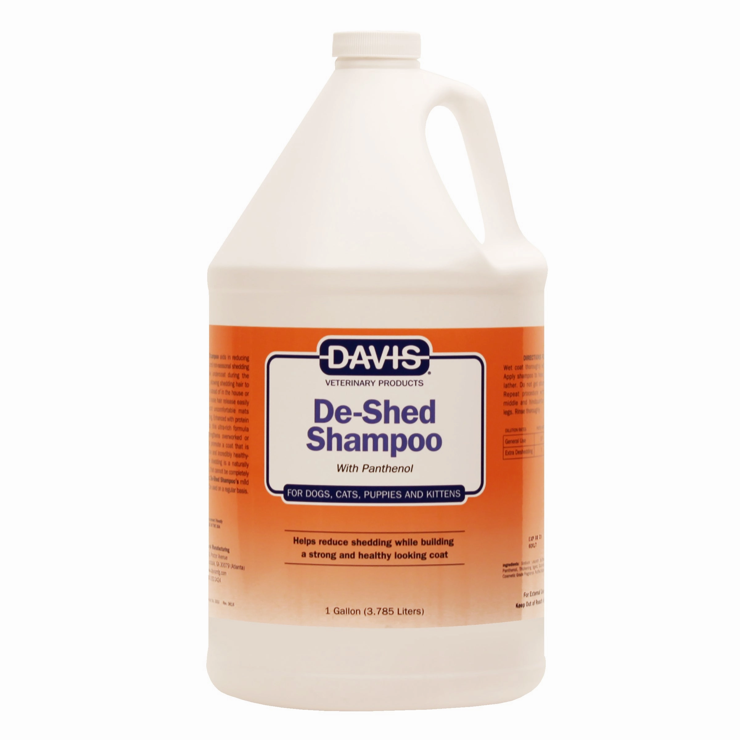 Davis DeShed Shampoo for Dogs, Cats & Horses