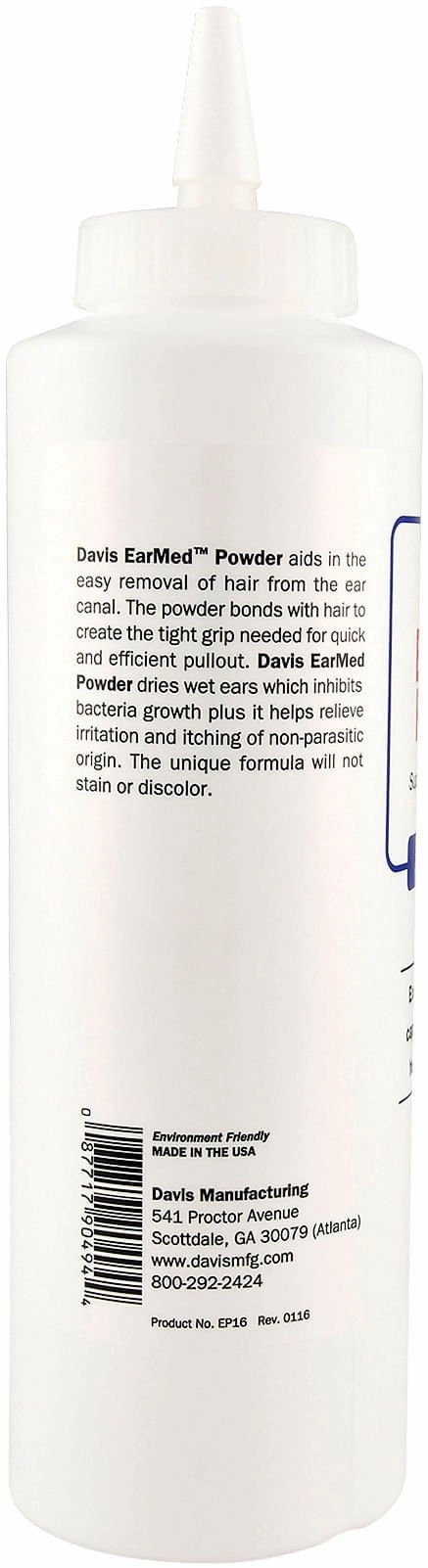 Davis EarMed Powder, 16 oz
