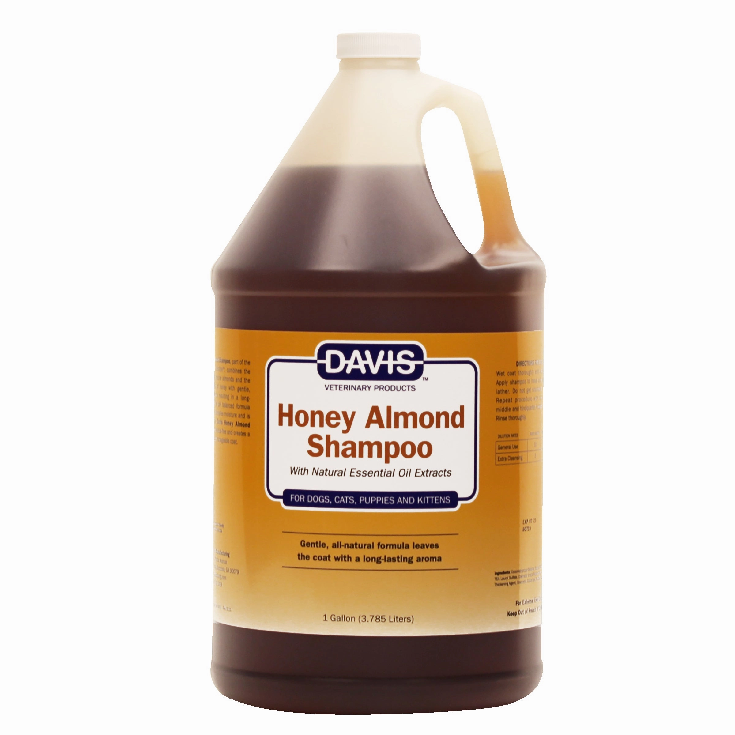 Davis Honey Almond Shampoo for Dogs, Cats & Horses