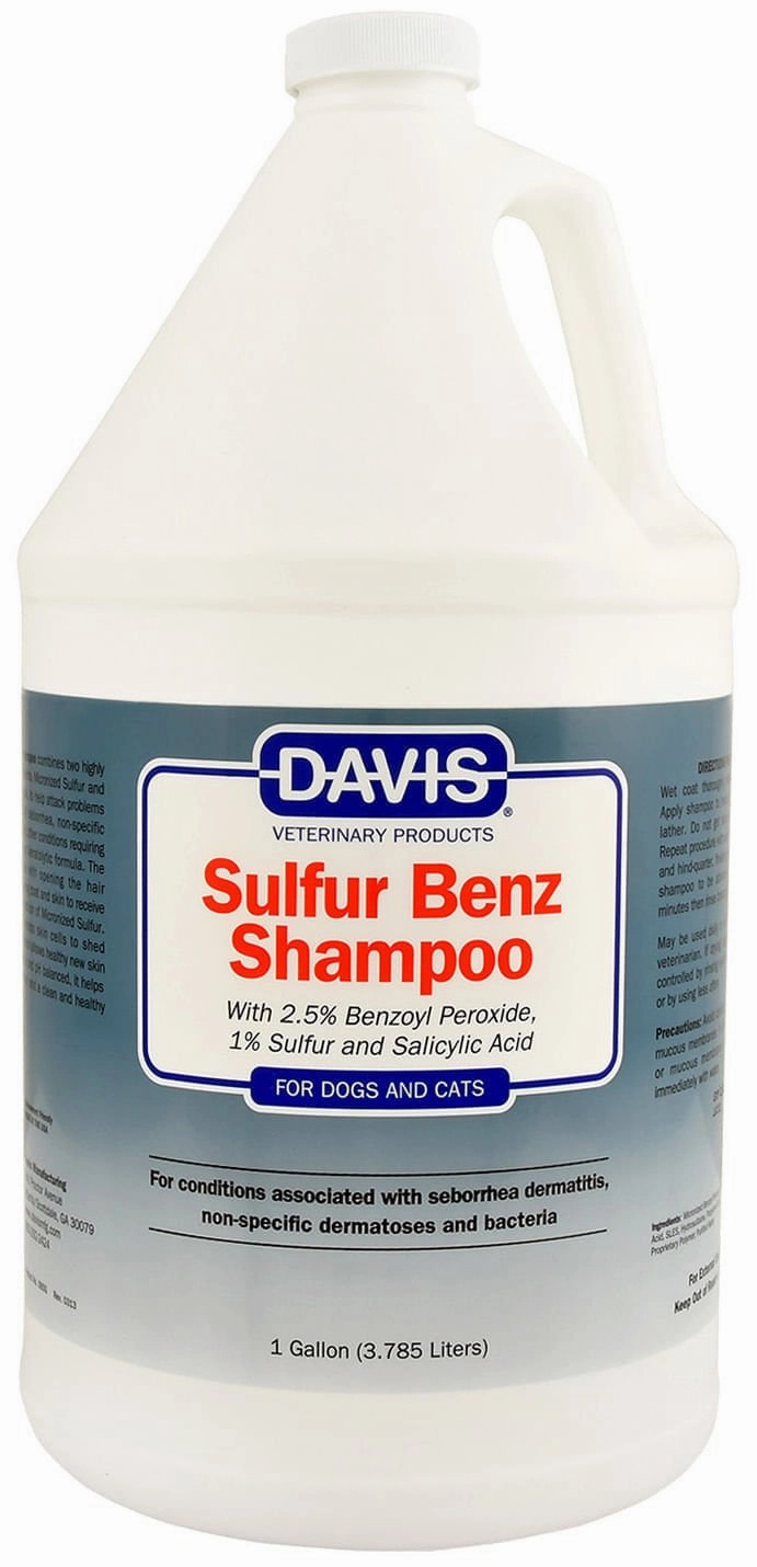 Davis Sulfur Benz (Benzoyl Peroxide) Shampoo