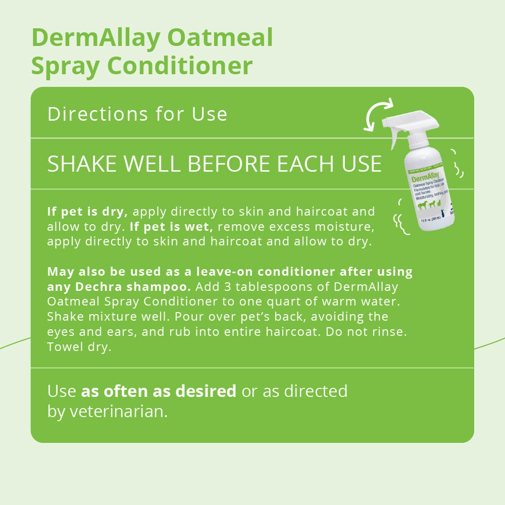 DermAllay Oatmeal Spray Conditoner