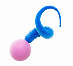 Dezi & Roo Wiggly Pong - Plastic Pong Ball Cat Toy
