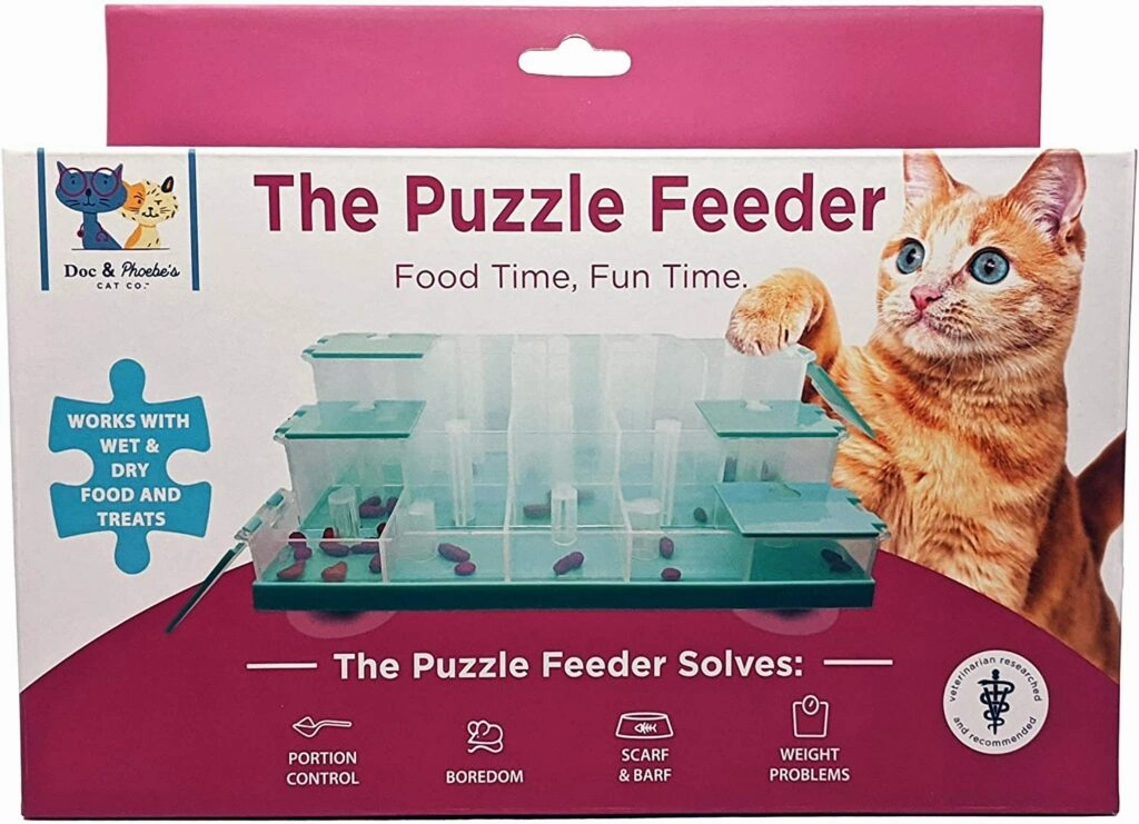 Doc & Phoebe's Cat Co. The Puzzle Feeder