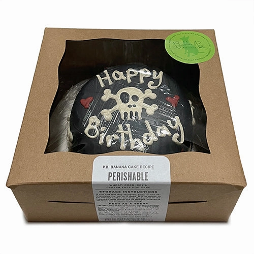Dog Birthday Cake Skull
