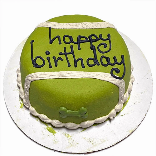 Dog Birthday Cake Tennis Ball