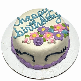 Dog Birthday Cake Unicorn
