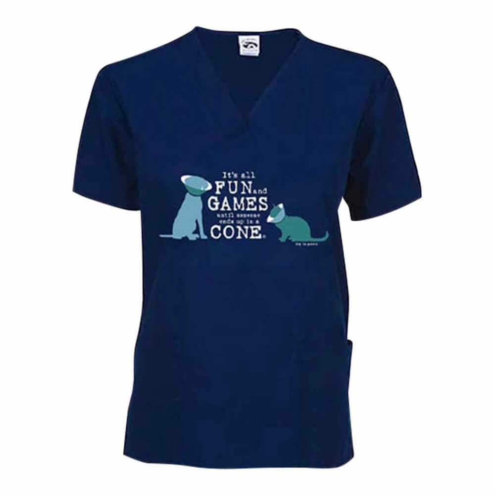 Dog is Good Scrub Tops