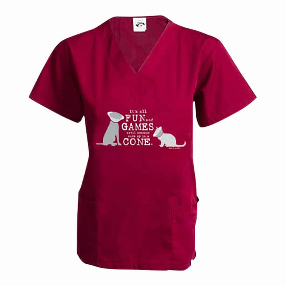 Dog is Good Scrub Tops
