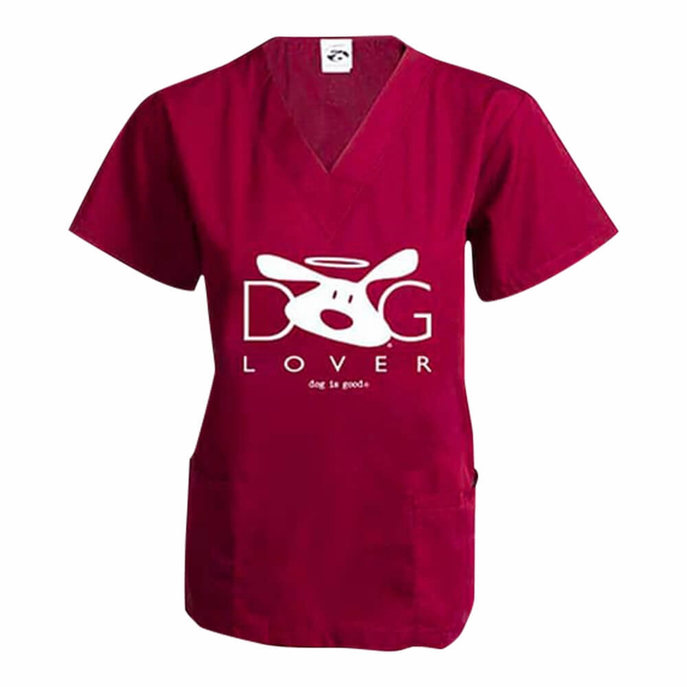 Dog is Good Scrub Tops