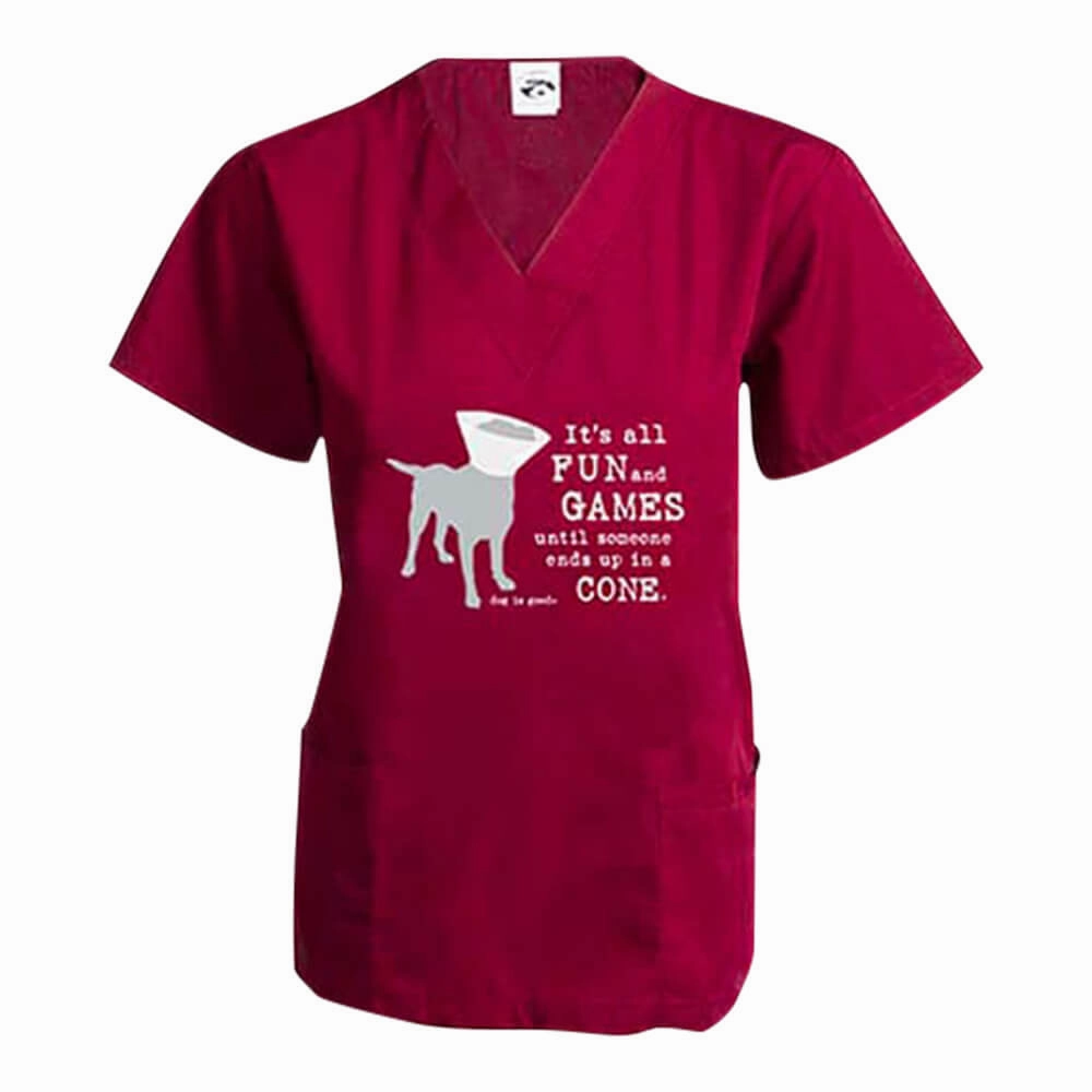 Dog is Good Scrub Tops