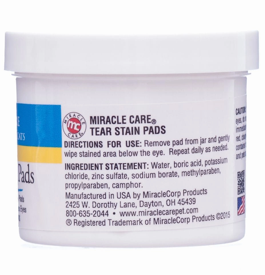 Dog Tear Stain Remover Pads, 90 ct