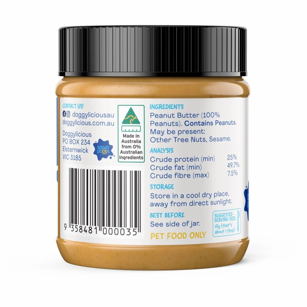 Doggylicious Original Peanut Butter Dog Treat