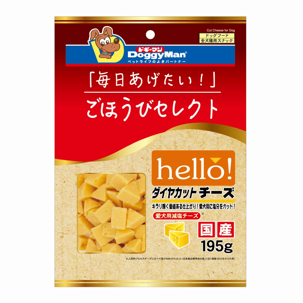 DoggyMan Snack Cut Cheese 195g