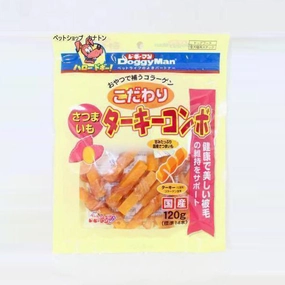 DoggyMan Turkey Combo Sweet Potato 120g