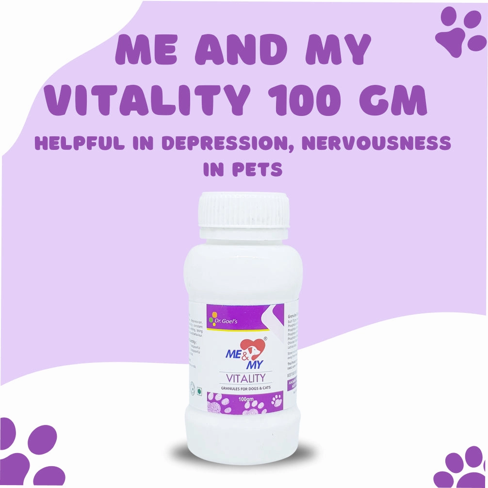 Dr Goel's Me & My Vitality Supplements for Dogs and Cats