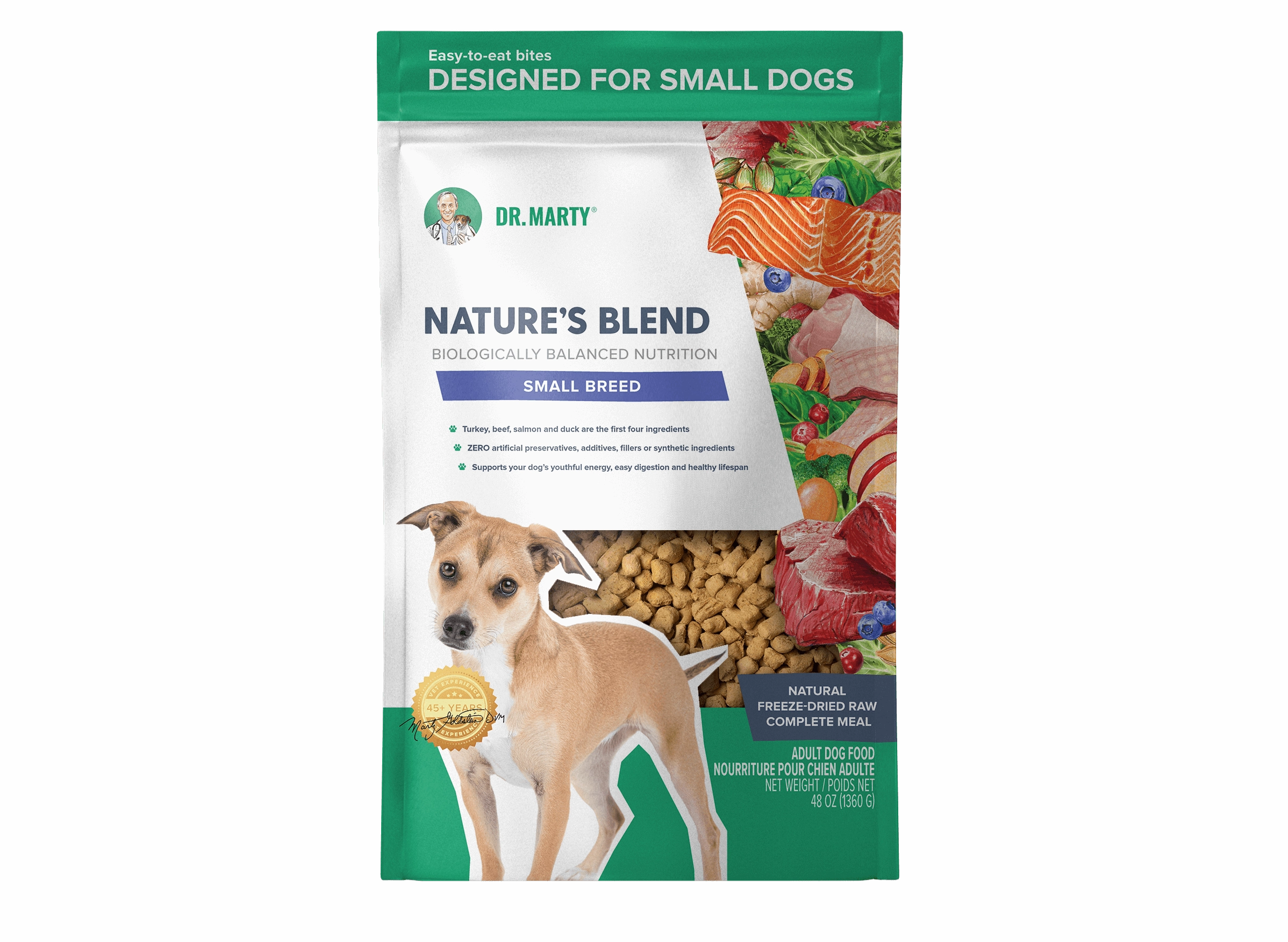 Dr. Marty Nature's Blend Small Breed Dog Food