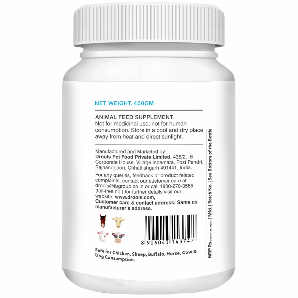 Drools Absolute Skin & Coat and Absolute Vitamin Supplement Tablets for Dogs Combo