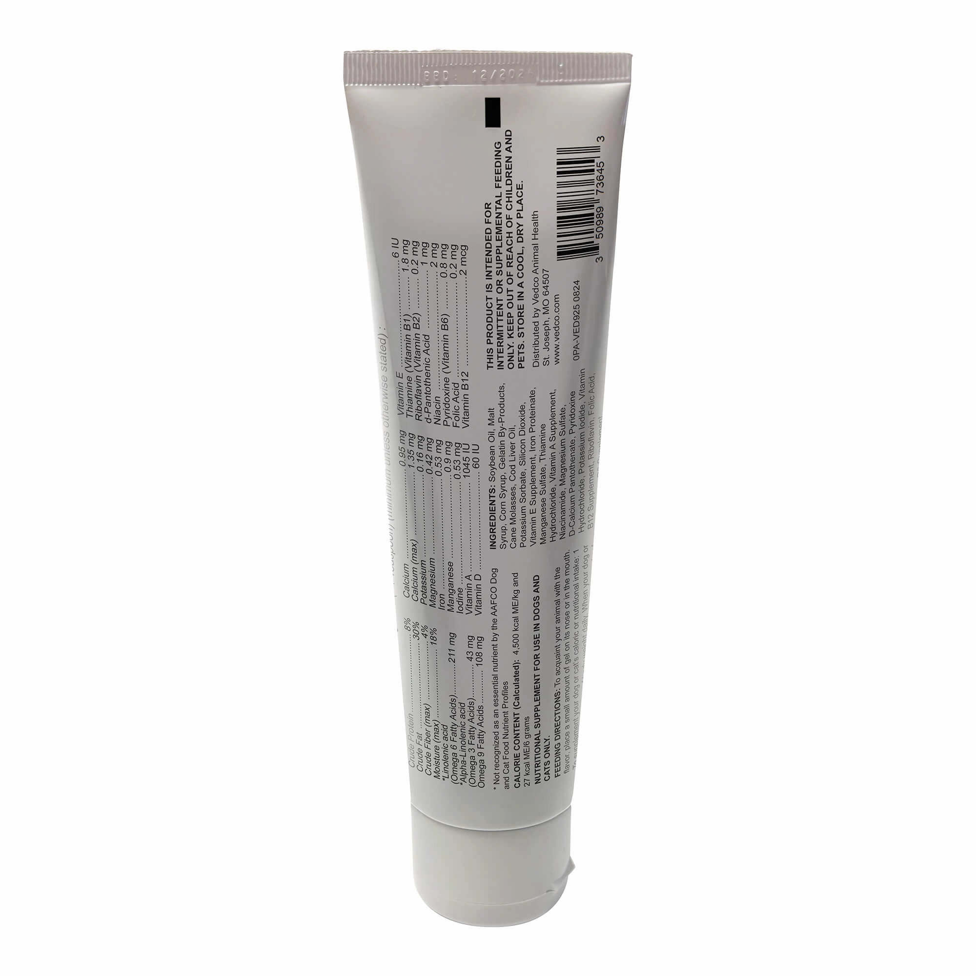 Enercal Oral Gel, Malt, 4.25 oz