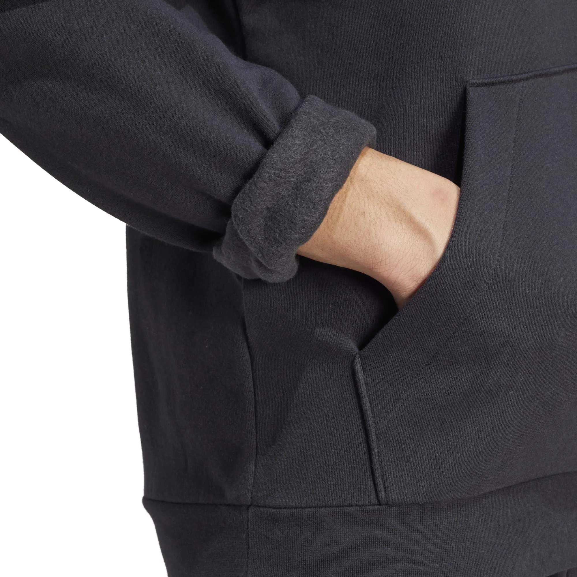 Pull à capuche en polaire Essentials