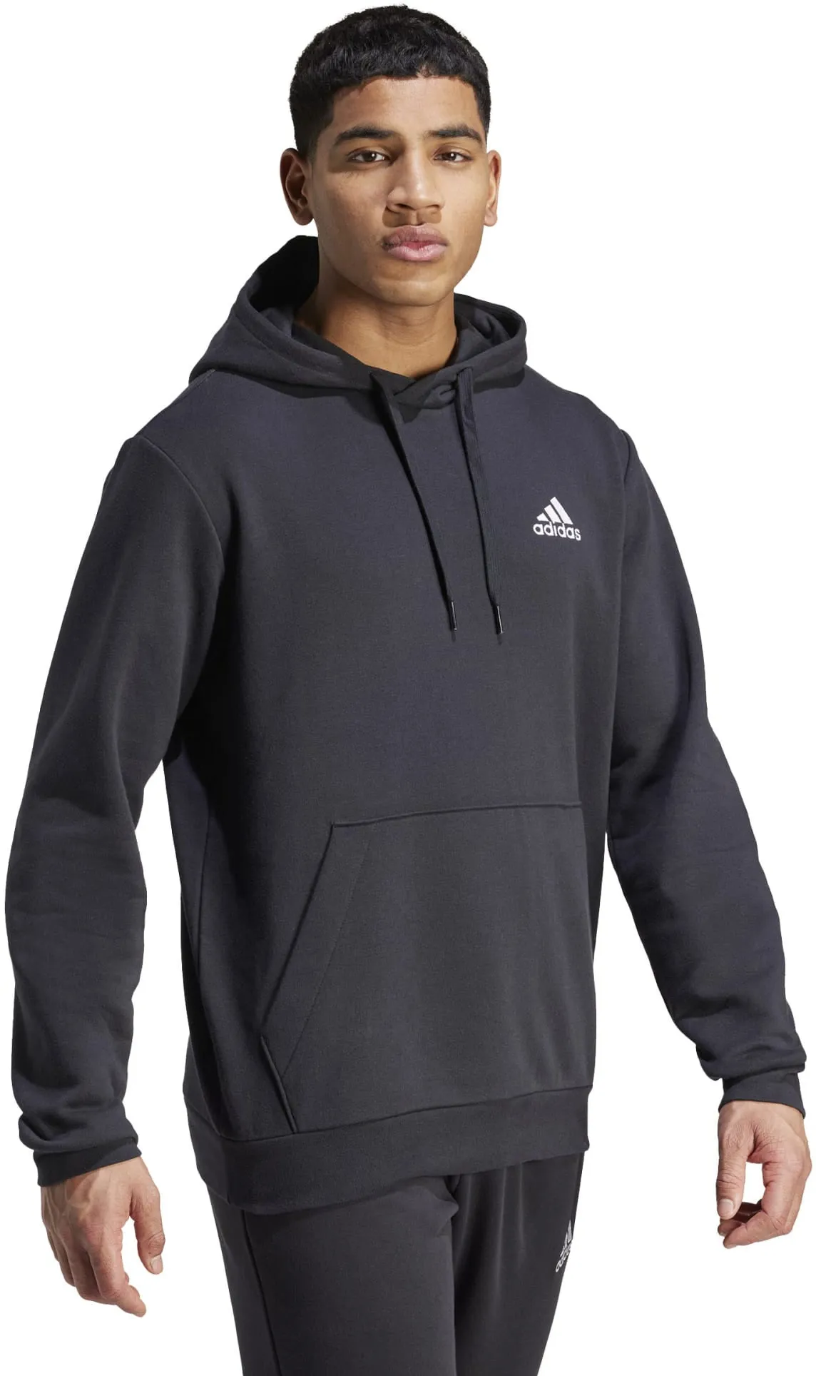 Pull à capuche en polaire Essentials