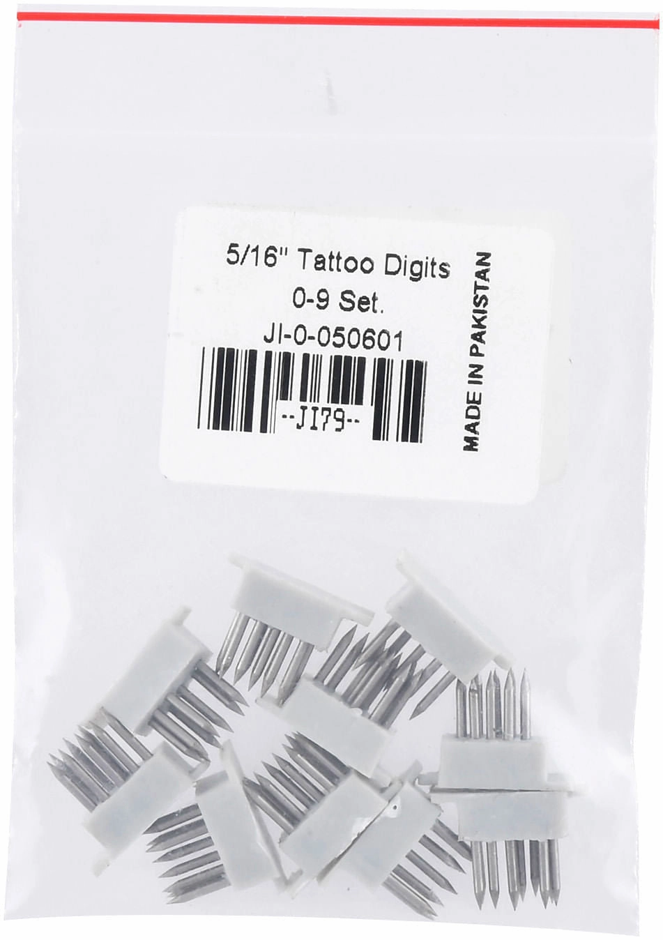 Extra Jeffers Small Animal Tattoo Letters and/or Numbers, 5/16"