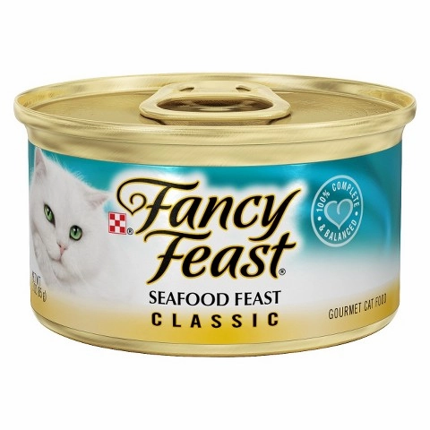 Fancy Feast Classic Pate Seafood Feast Canned Cat Food 85g