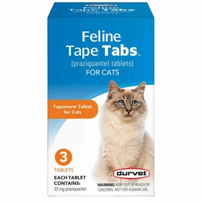 Feline Tape Tabs, 3 ct