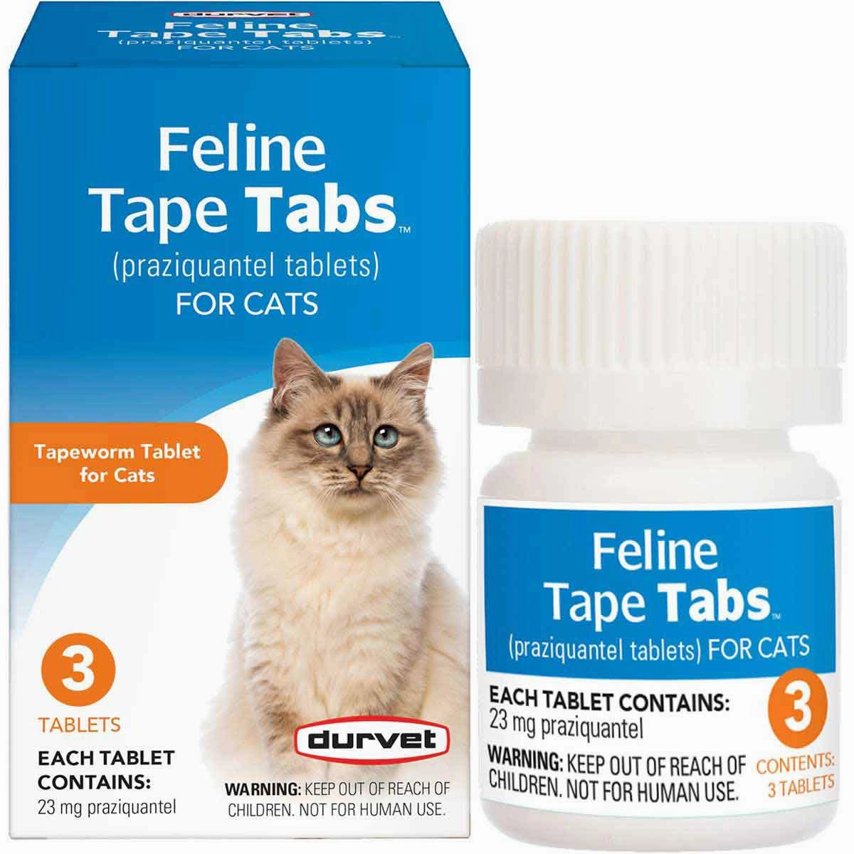 Feline Tape Tabs, 3 ct