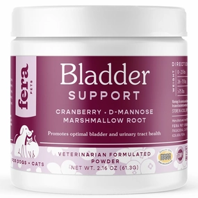 Fera Pets Bladder Support Supplement Powder For Cats & Dogs 2.16oz