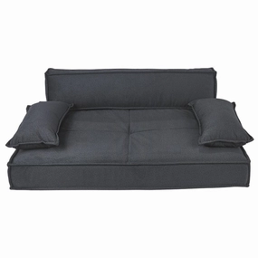 Flint Microvelvet Scandinave Dog Bed