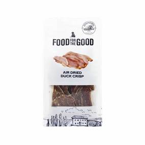 Food For The Good Dog & Cat Treats Air Dried Duck Crisp 100g