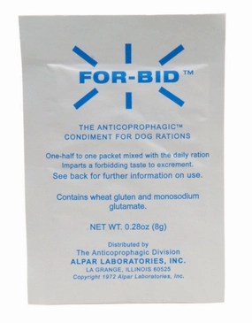 For-bid Anticoprophagic Stool Eating Deterrent for Dogs, 8 g