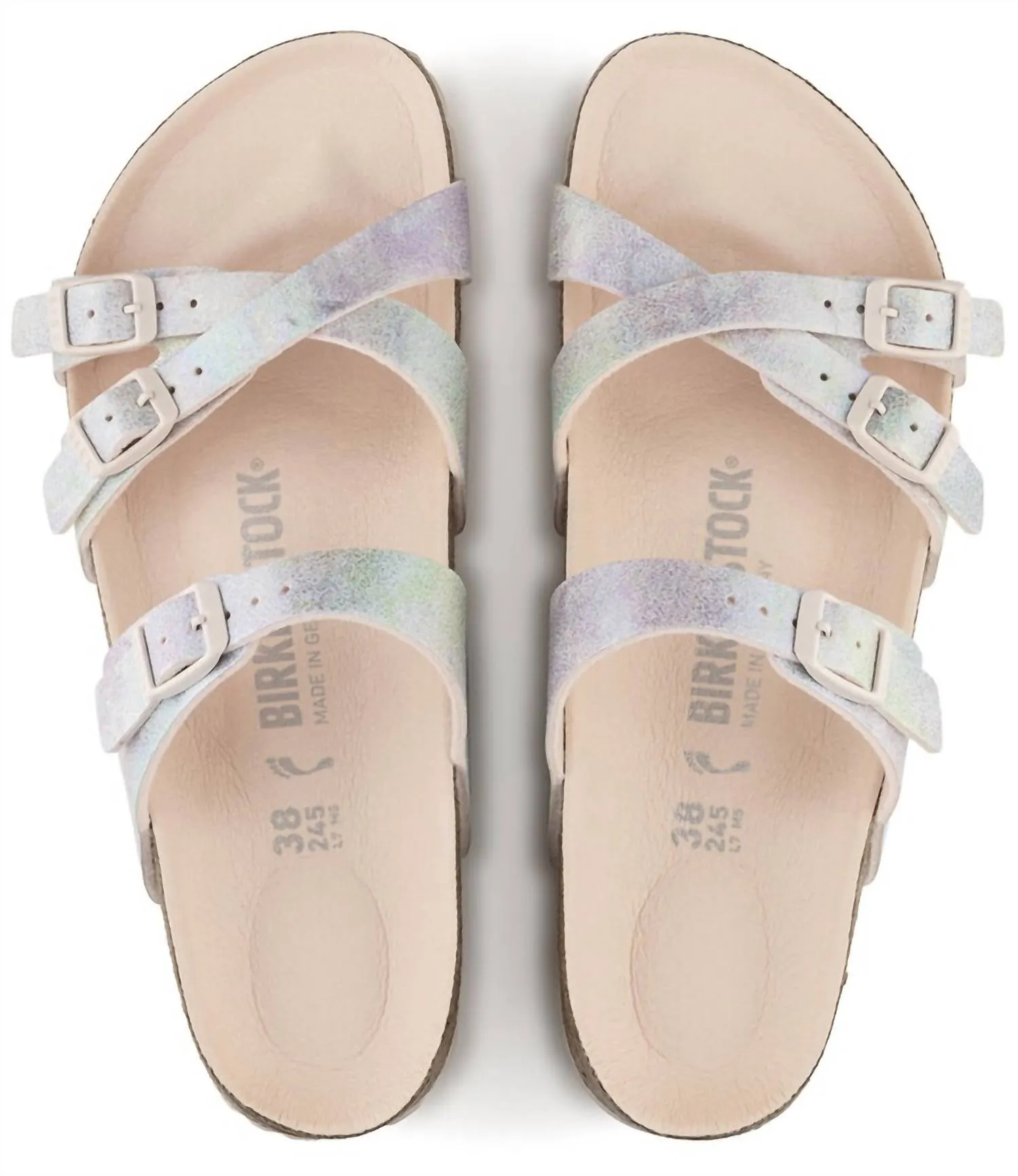 Franca Vegan Microfiber Slide en Rose Clair