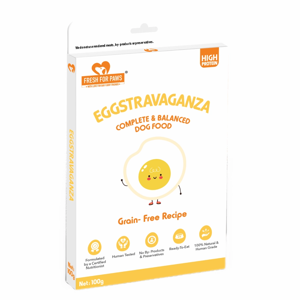 Fresh For Paws Eggstravaganza Dog Wet Food (100g)