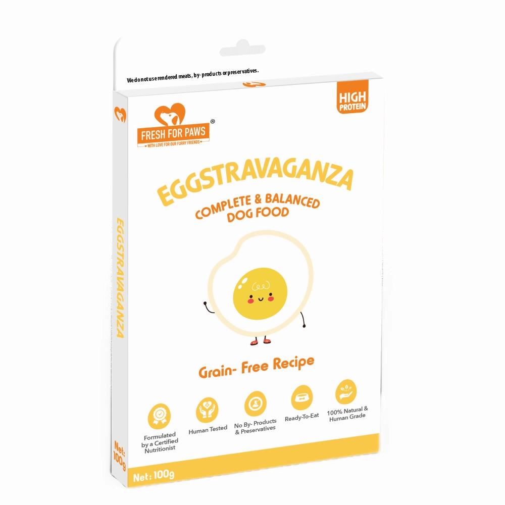 Fresh For Paws Eggstravaganza Dog Wet Food (100g)