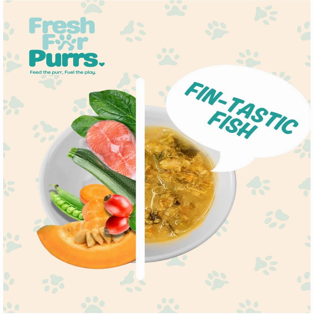 Fresh For Purrs Fin Tastic Fish Feast Wet Food for Cats